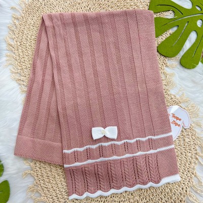 Saída de Maternidade Carla - Rose e Branco